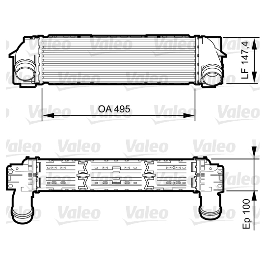 818254 - Kompressoriõhu radiaator 