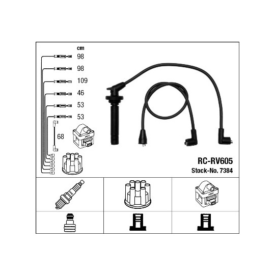 7384 - Ignition Cable Kit 