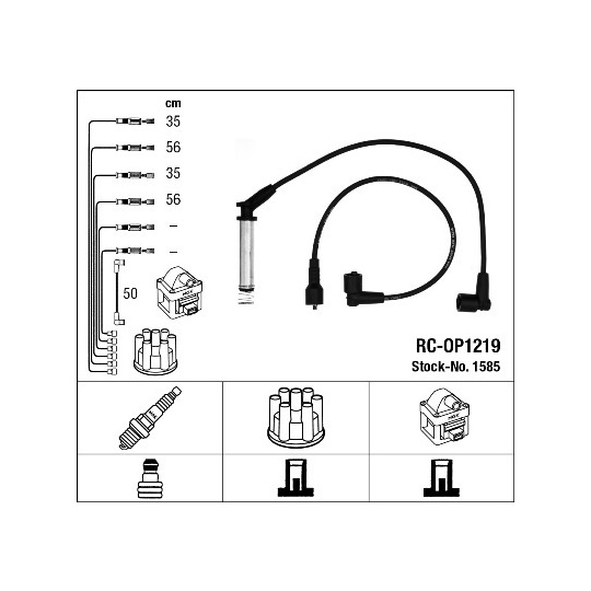 1585 - Ignition Cable Kit 