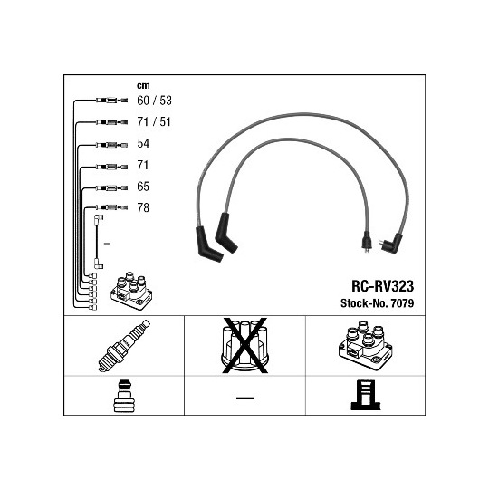 7079 - Ignition Cable Kit 