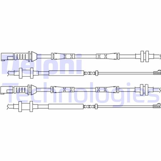 LZ0213 - Warning Contact, brake pad wear 