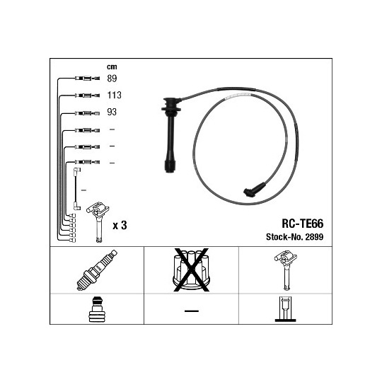 2899 - Ignition Cable Kit 