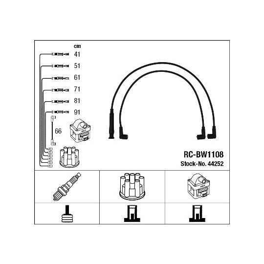 44252 - Ignition Cable Kit 