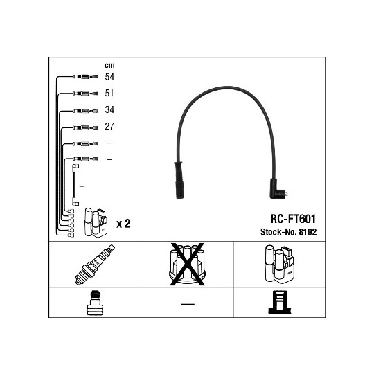 8192 - Ignition Cable Kit 