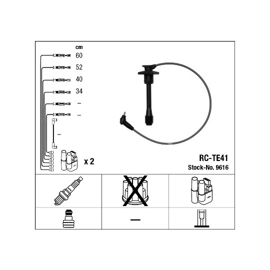 9616 - Ignition Cable Kit 