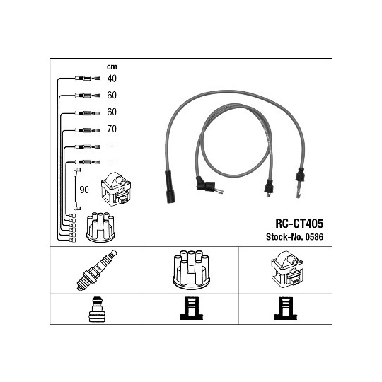 0586 - Ignition Cable Kit 