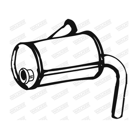 01554 - Front Silencer 