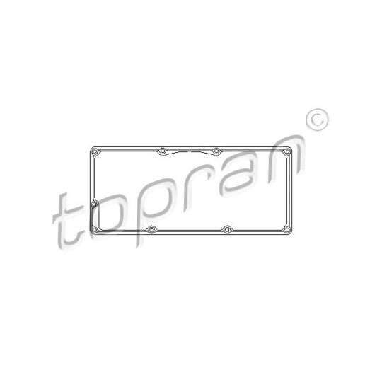 700 568 - Gasket, cylinder head cover 