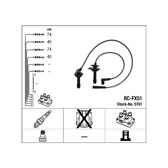 5761 - Ignition Cable Kit 