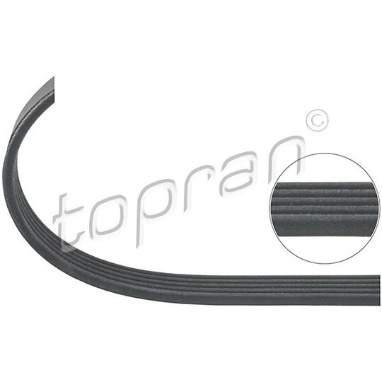 207 047 - V-Ribbed Belt 