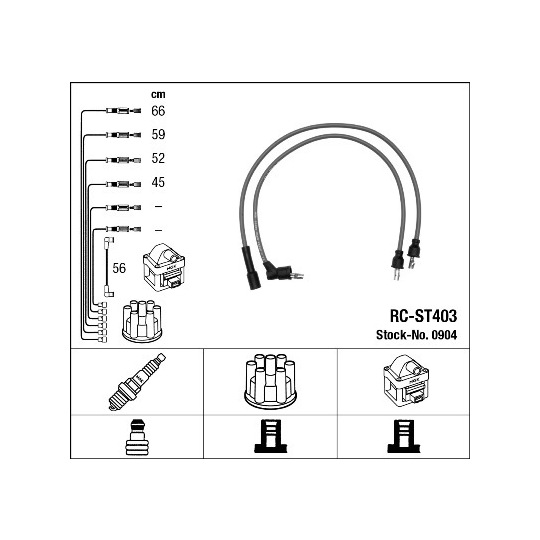 0904 - Ignition Cable Kit 