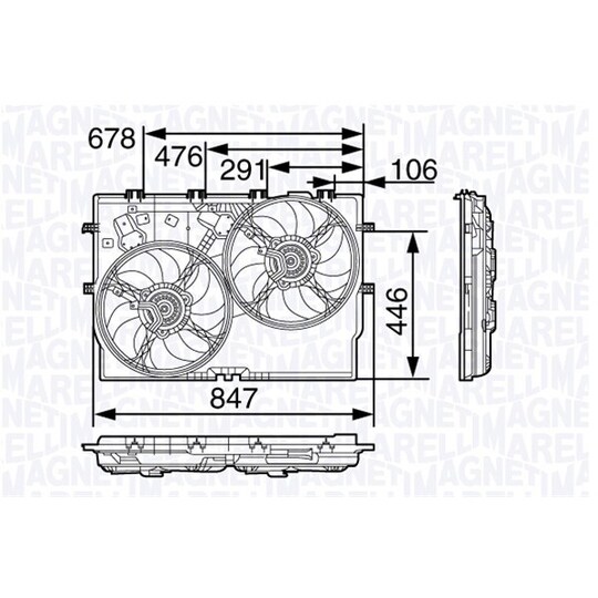 069422579010 - Ventilaator, mootorijahutus 