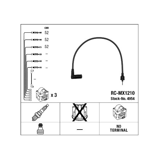 4954 - Ignition Cable Kit 