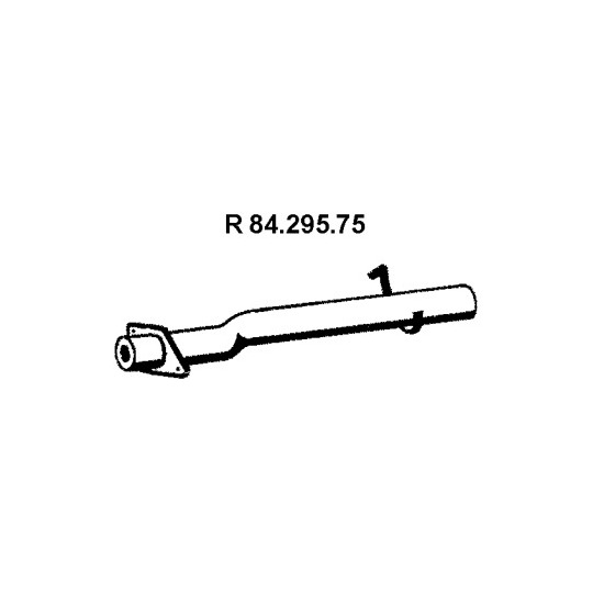 84.295.75 - Exhaust pipe 