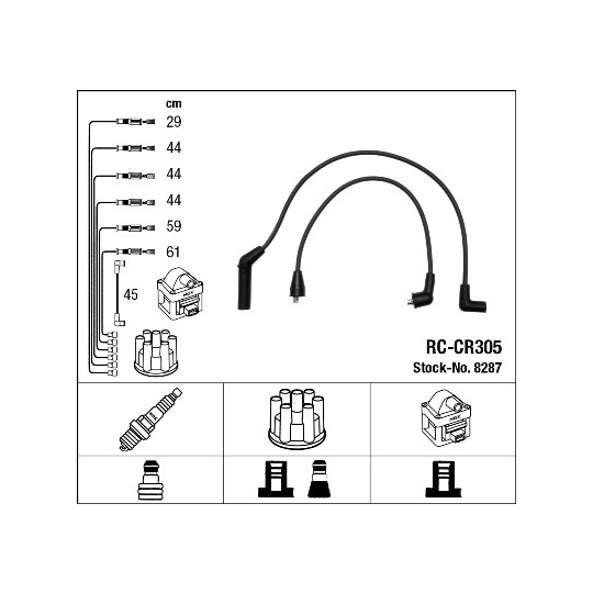 8287 - Ignition Cable Kit 