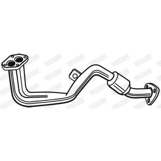1H0253087AF - Exhaust pipe OE number by VW