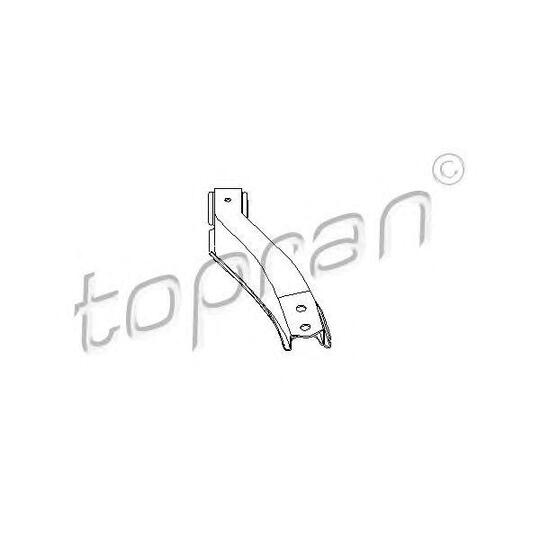 200 472 - Front axle wishbone arm 