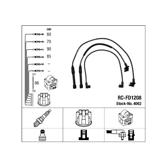 4062 - Ignition Cable Kit 