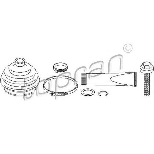 104 337 - Drive axle bellows kit 