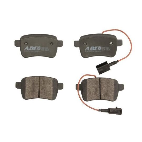 C2D011ABE - Brake Pad Set, disc brake 