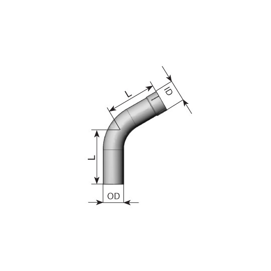 92370 - Exhaust Pipe, universal 