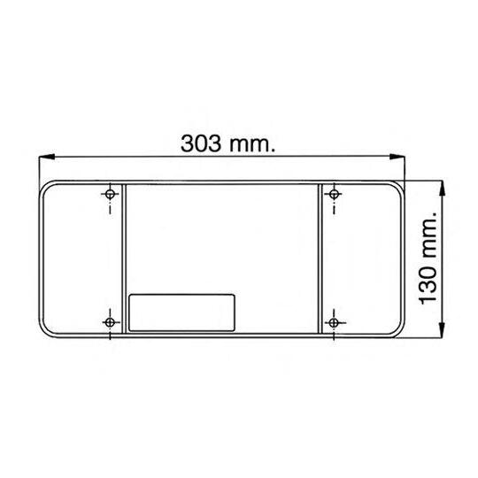 37082000 - Right rear lamp 