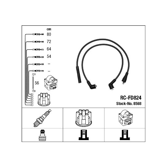 8568 - Ignition Cable Kit 