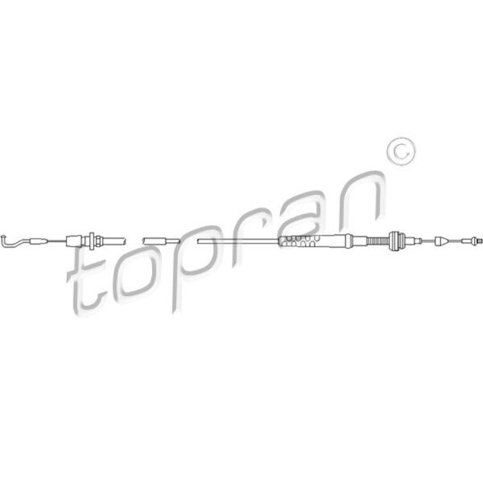 103 603 - Accelerator Cable 