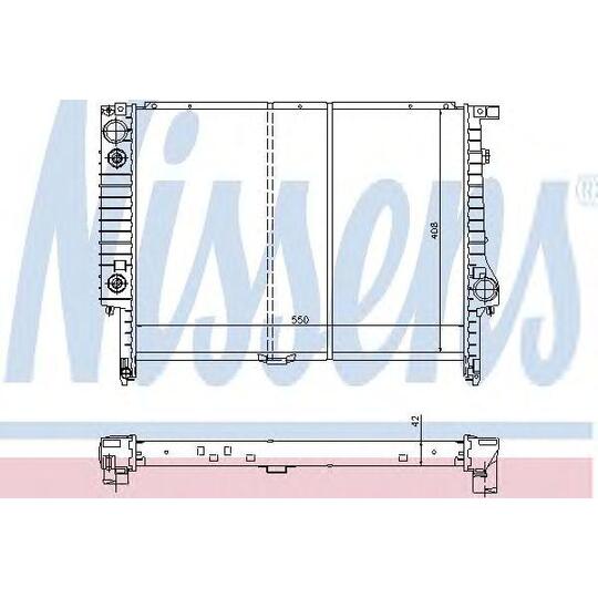 60792 - Radiaator, mootorijahutus 