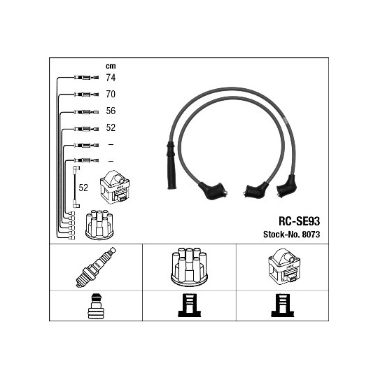 8073 - Ignition Cable Kit 