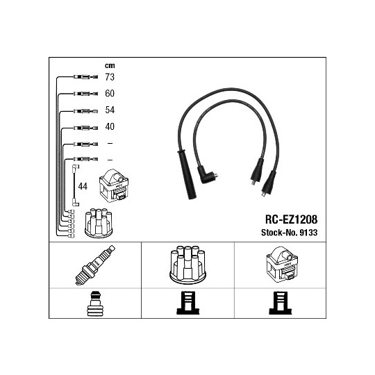 9133 - Ignition Cable Kit 