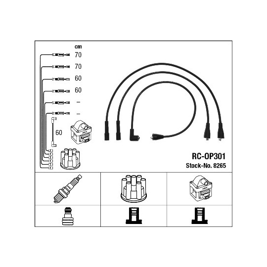 8265 - Ignition Cable Kit 