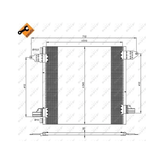 35702 - Condenser, air conditioning 