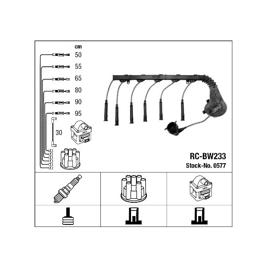 0577 - Ignition Cable Kit 