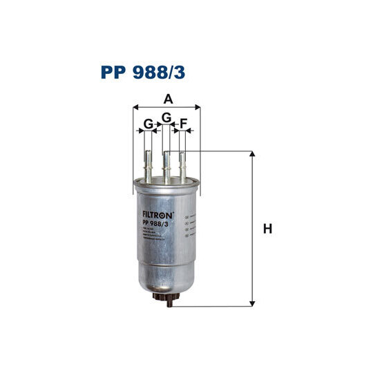 PP 988/3 - Fuel filter 