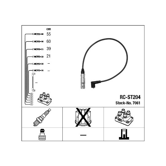 7061 - Ignition Cable Kit 