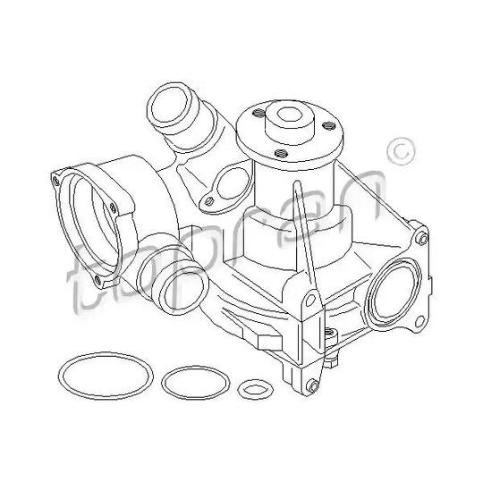 400 404 - Water pump 