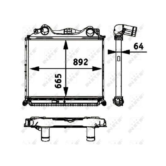  30205 - Kompressoriõhu radiaator 