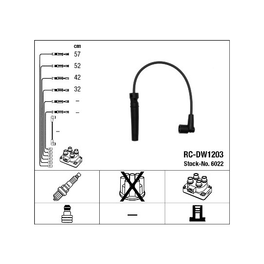 6022 - Ignition Cable Kit 
