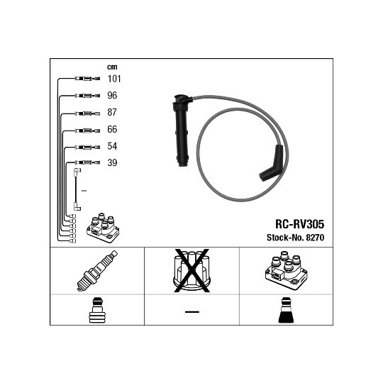 8270 - Ignition Cable Kit 