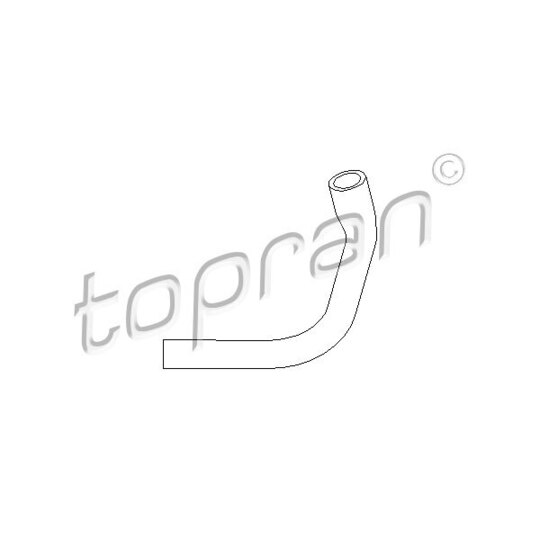 107 394 - Hose, cylinder head cover breather 