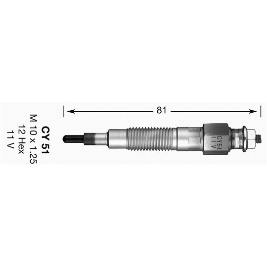 2696 - Glow Plug 