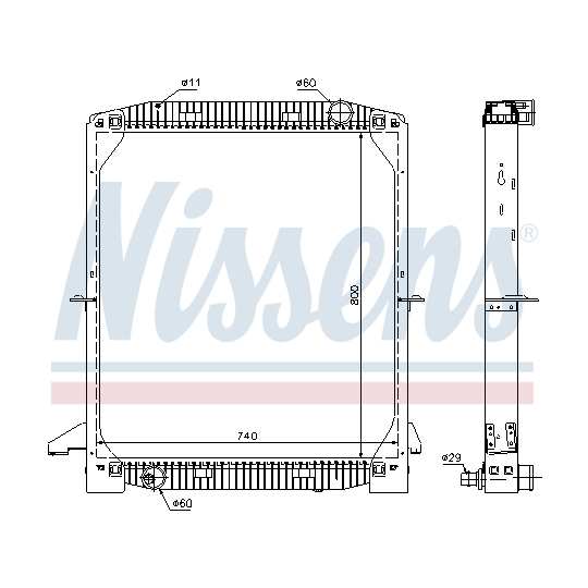 62343A - Radiaator, mootorijahutus 