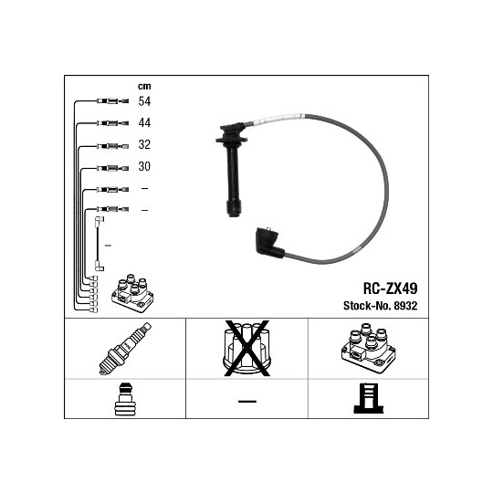 8932 - Ignition Cable Kit 