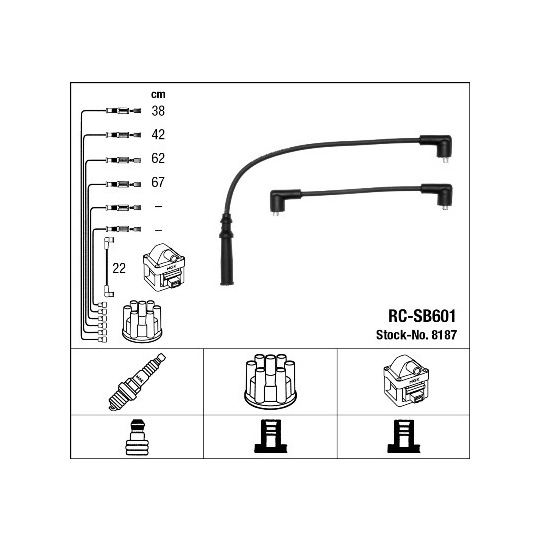 8187 - Ignition Cable Kit 