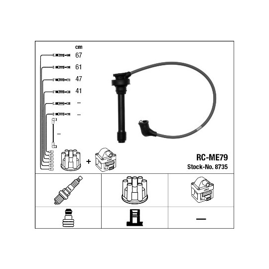 8735 - Ignition Cable Kit 