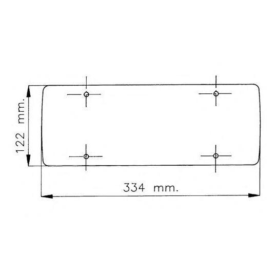 37441000 - Left rear lamp 