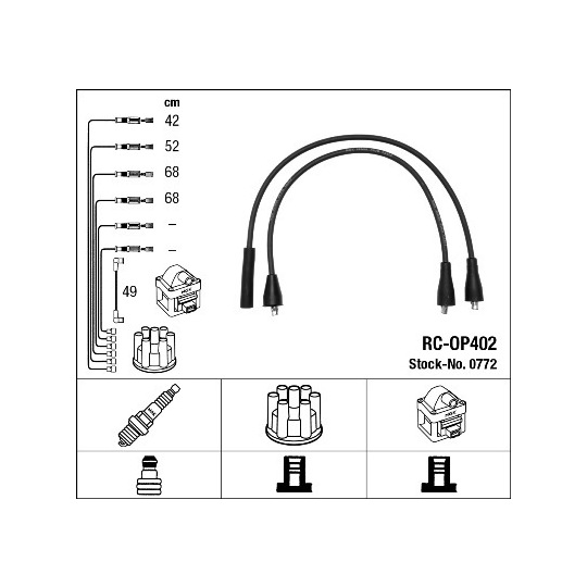 0772 - Ignition Cable Kit 
