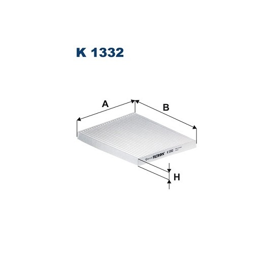 K 1332 - Filter, interior air 
