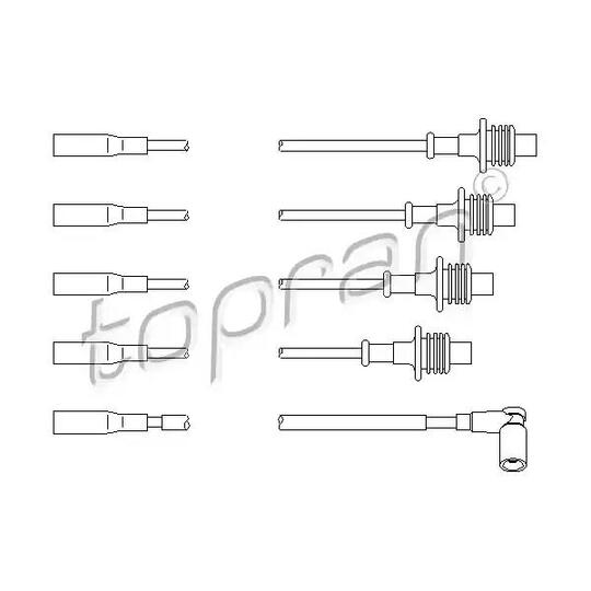 721 502 - Ignition Cable Kit 